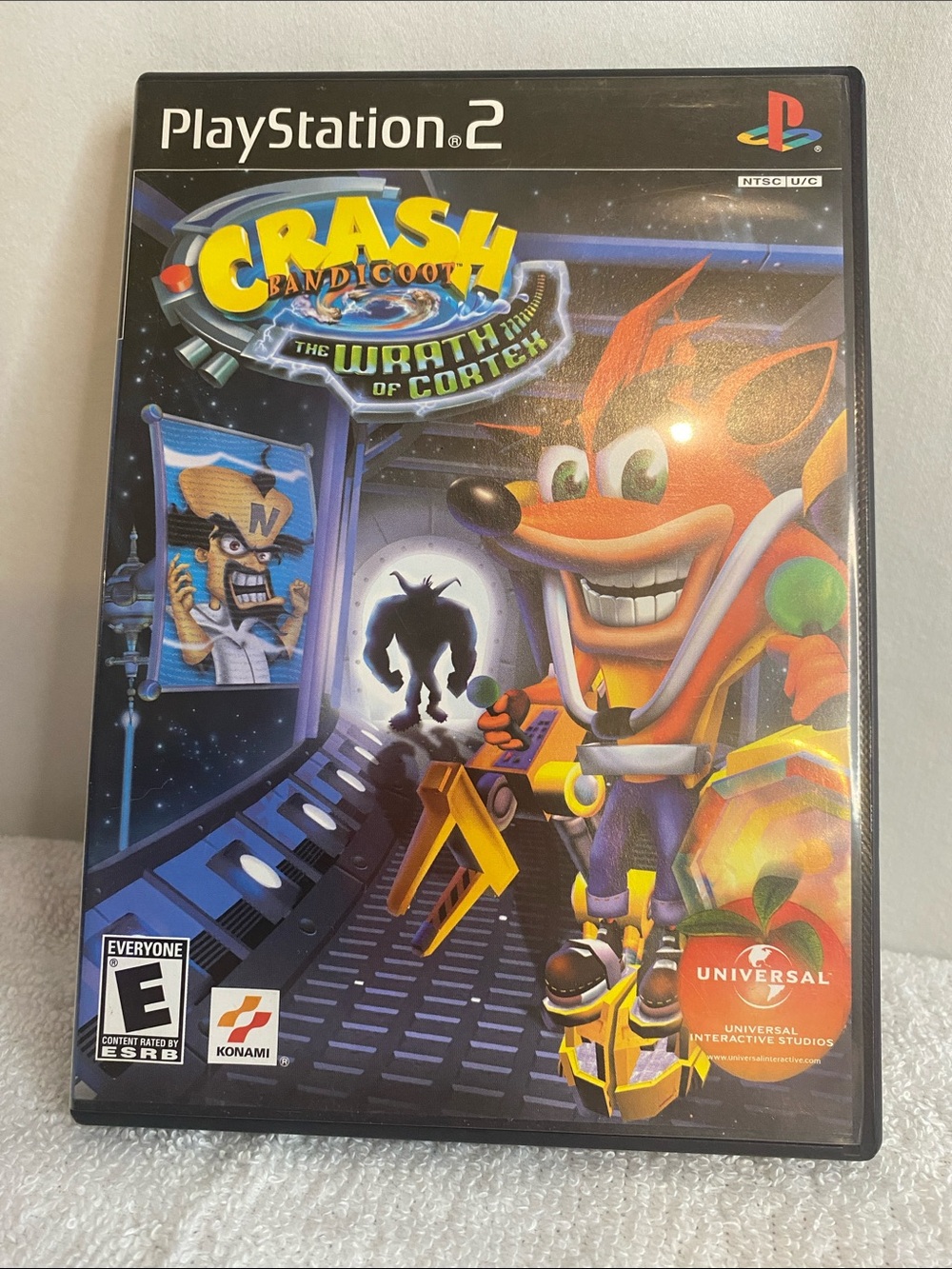 Crash Bandicoot The Wrath of Cortex  Sony PS2 Tested Manual VGC 2001
